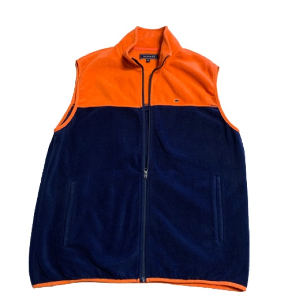Men’s Crown & Ivy fleece Vest with zipper